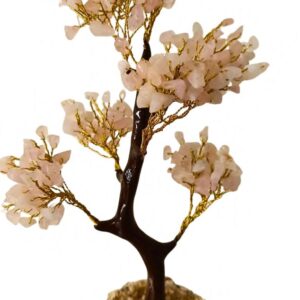 Rose Quartz Crystal Tree